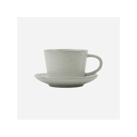 House Doctor Kop En Ondertas Pion Grijs Wit