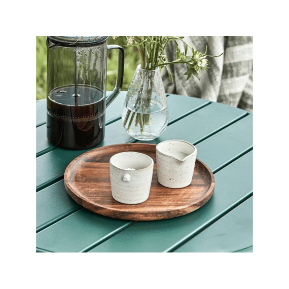 House Doctor Melk- En Suikerset Pion Grijs Wit