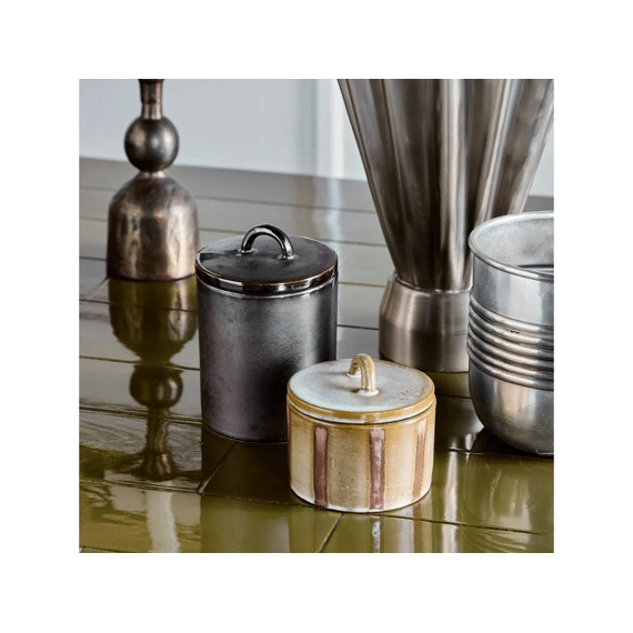 House Doctor Bewaardozen In Steentallic 2stuks