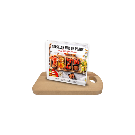 Puur Hout Ph1428 + Boek Borrelen Van De Plank Set