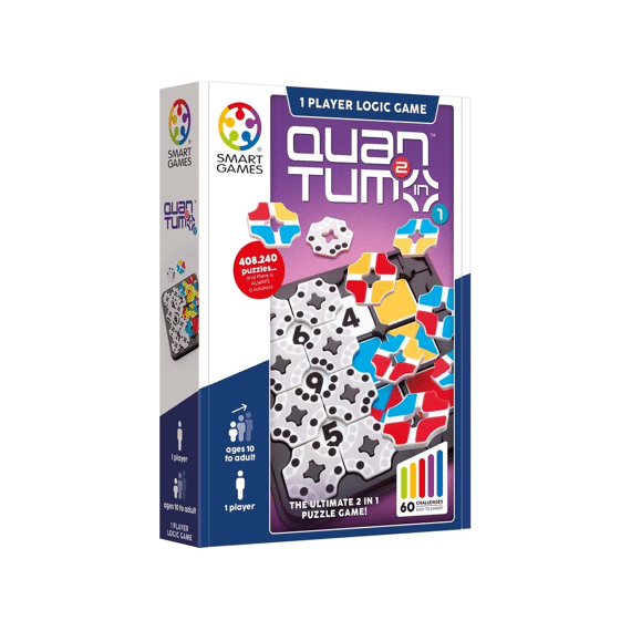 Smart Games 2 In 1 Puzzle Quantum
