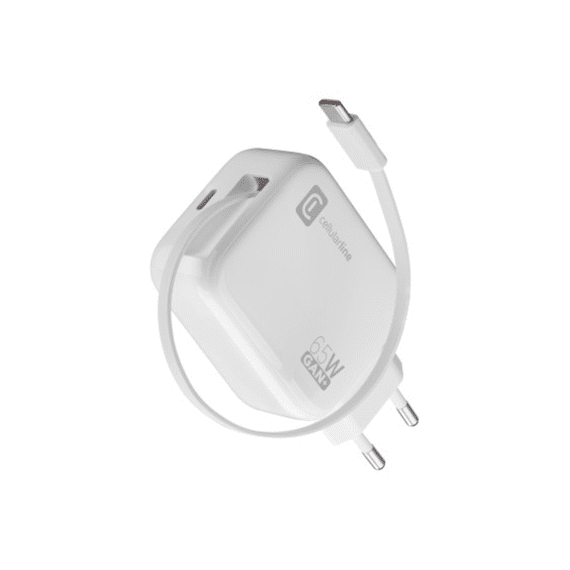 Cellularline Reislader Roller Met Usb-c Kabel 65w Wit