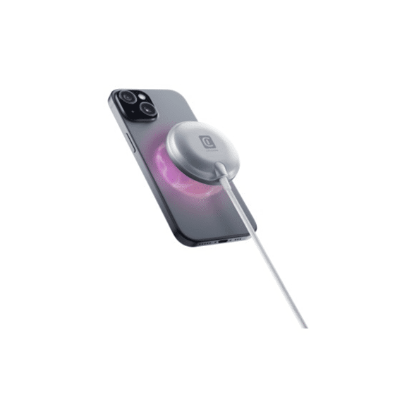 Cellularline Draadloze Oplaadpad Qi2 Usb-c 1m 15w Wit