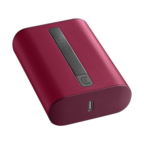 Cellularline Powerbank Glam 10000mah Rood