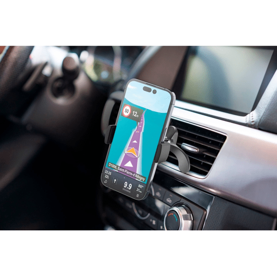 Cellularline Autohouder Spin Fit Met Ventilatierooster Zwart