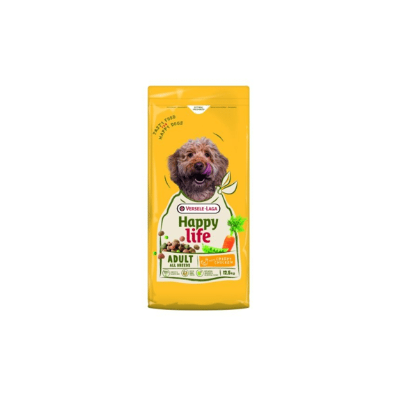 Happy Life Adult Met Kip 12,5kg