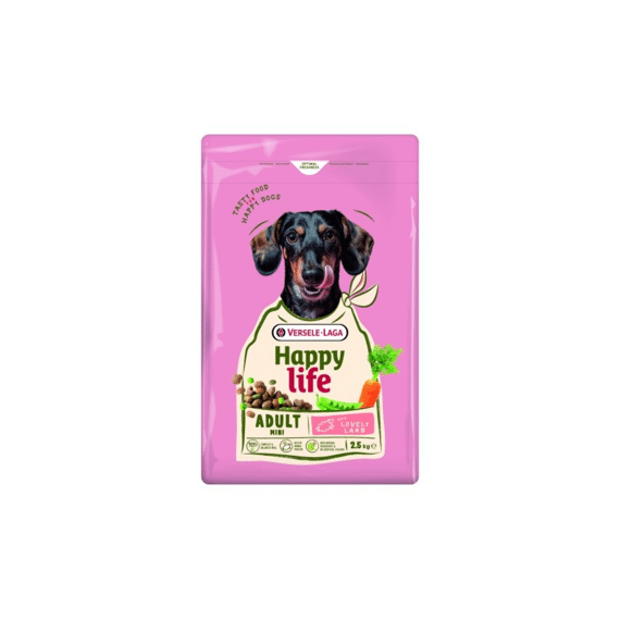 Happy Life Adult Mini Met Lam 2,5kg