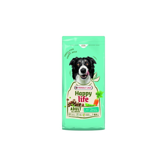 Happy Life Adult Met Zalm 12,5kg