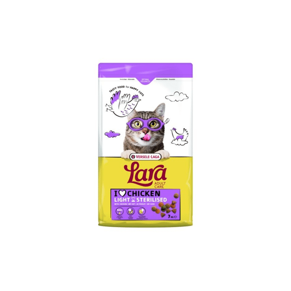 Lara Adult Care Light Sterilised With Chicken 7kg