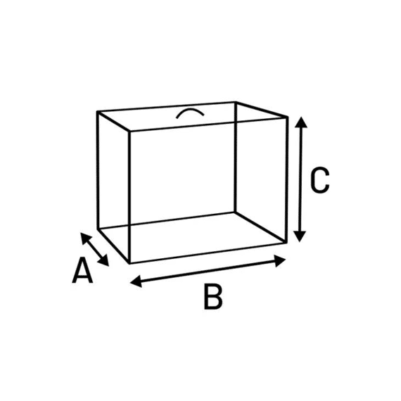 Transportkooi Smart Top Plus Zwart & Grijs 46x64x53cm