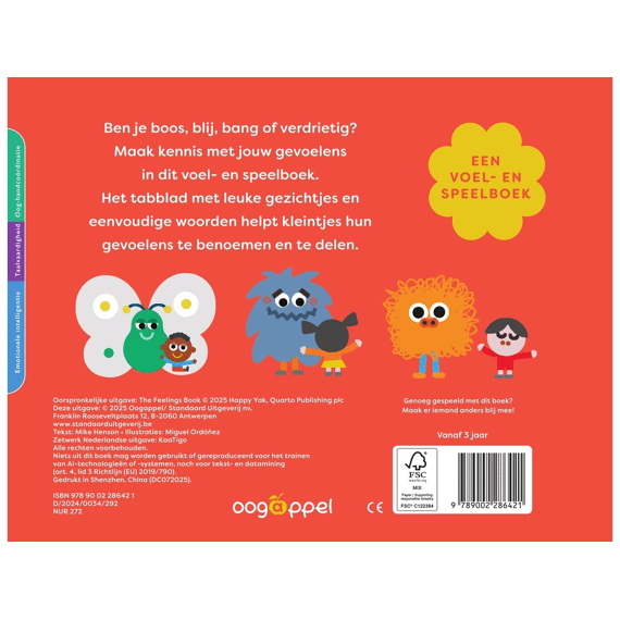 Voel- En Speelboek Je Gevoelens
