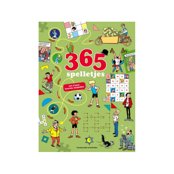 365 Spelletjes Met Al Jouw Favoriete Stripfiguren