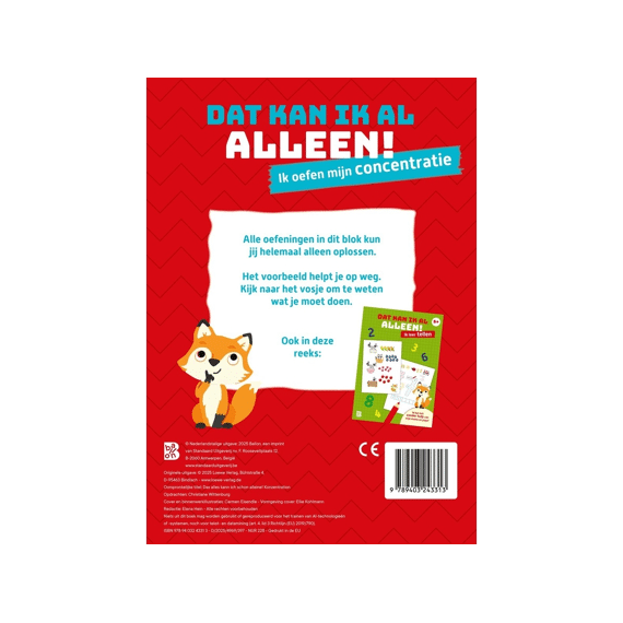 Dat Kan Ik Al Alleen: Ik Oefen Mijn Concentratie