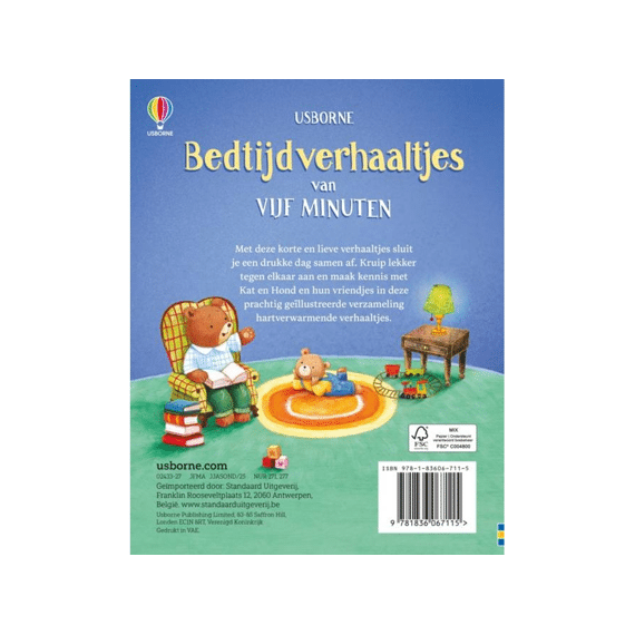 Bedtijdverhaaltjes Van Vijf Minuten
