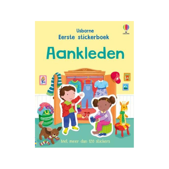 Eerste Stickerboek: Kleed Je Aan!