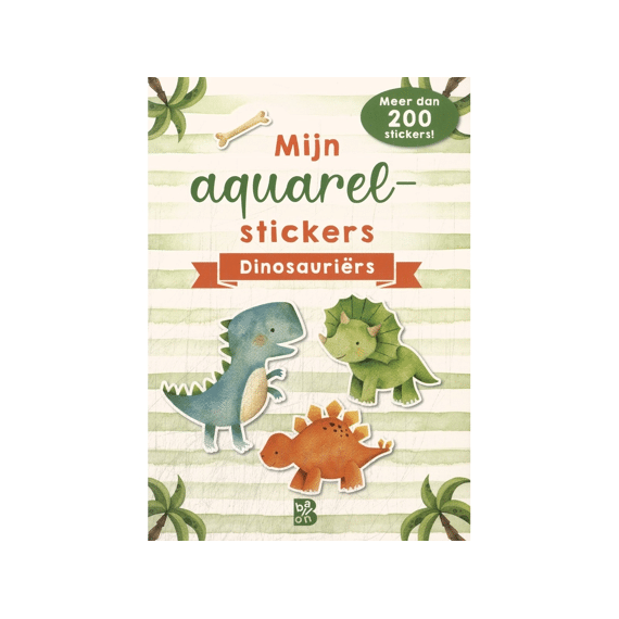 Mijn Aquarelstickers Dinosauriërs