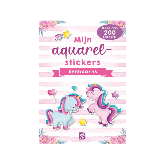 Mijn Aquarelstickers Eenhoorns