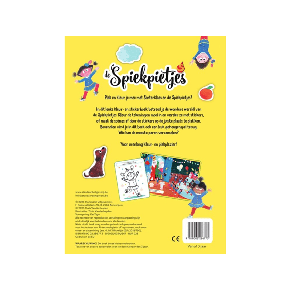 Spiekpietjes: Plakken En Kleuren