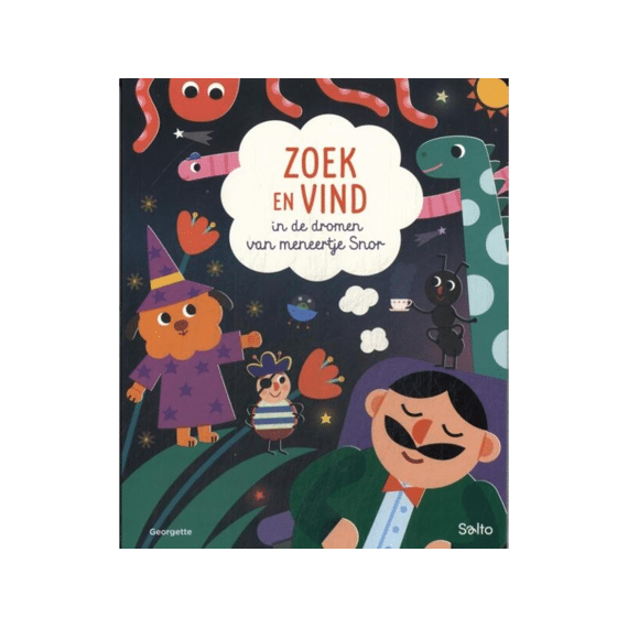 Zoek En Vind In De Dromen Van Meneertje Snor