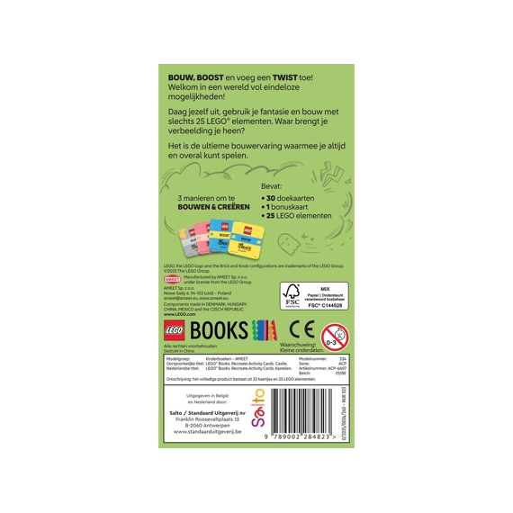 Lego Activity Cards Recreate Kastelen