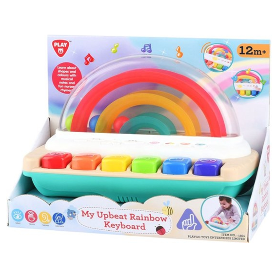 Playgo 1354 Keyboard Regenboog B/o