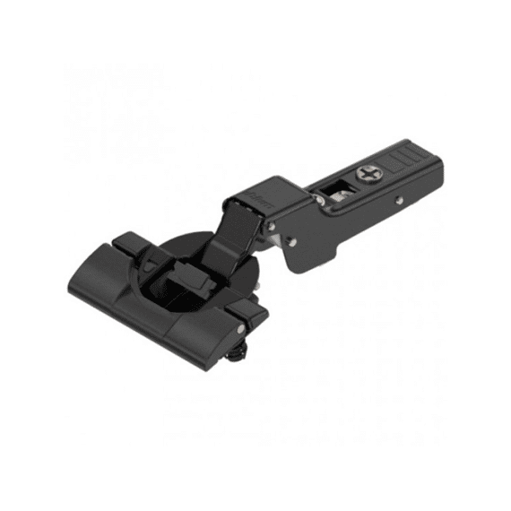 2 Blum Scharn. 110° Middenaanslag Inserta Blumotion Zwart