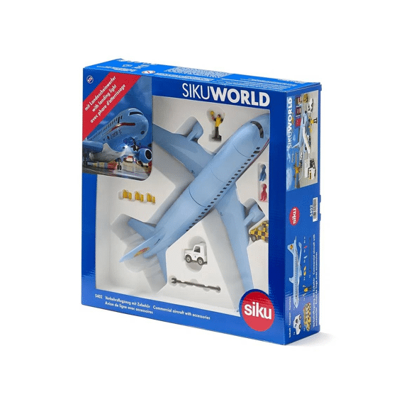 Siku 5412 Lijnvliegtuig Met Accessoires