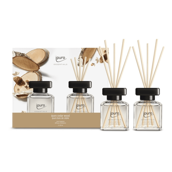 Ipuro Essentals Cedar Wood Set 2x50ml