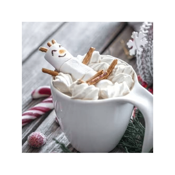 Duni Servetten 33x33cm 20stuks Marshmallow Man