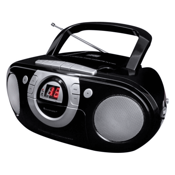 Soundmaster Scd5100sw Cd-boombox Fm-radio En Casettespeler Zwart