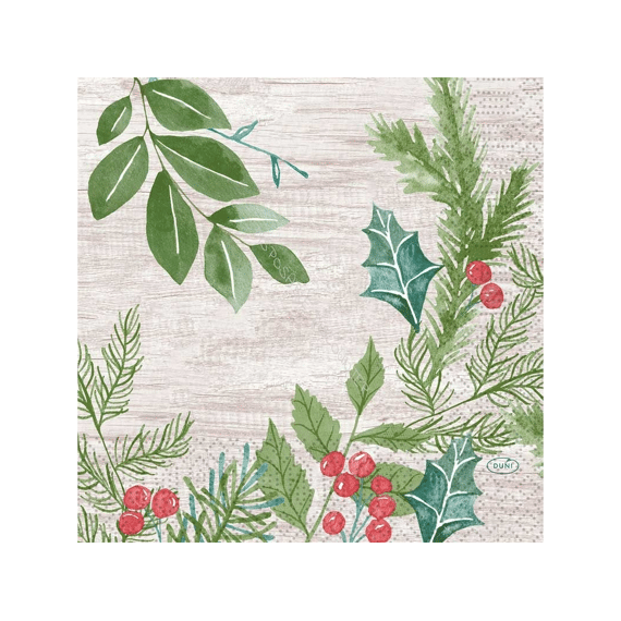Duni Servetten 33x33cm 20stuks Winter Greenery