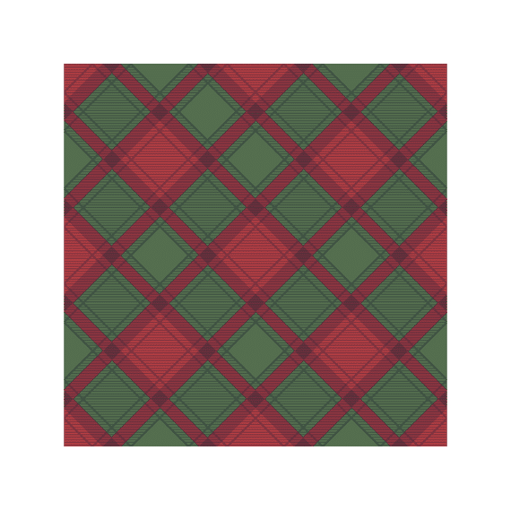 Duni Servetten 33x33cm 20stuks Tartan