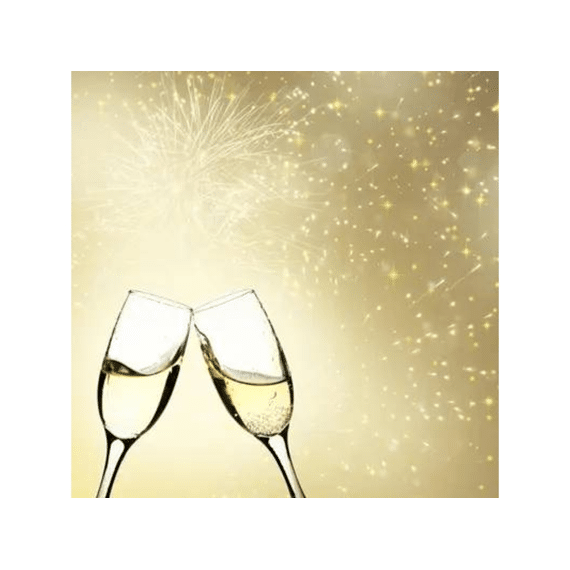 Duni Servetten 24x24cm 20stuks Toast Of Joy