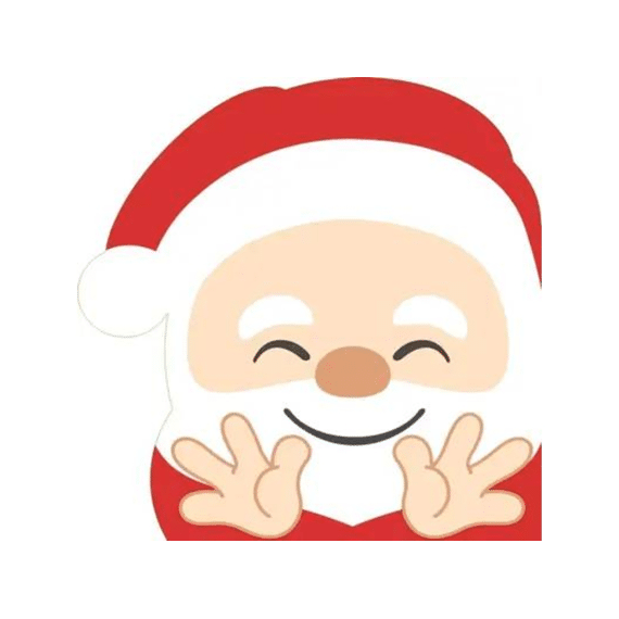 Duni Servetten 33x33cm 12stuks Hello Santa