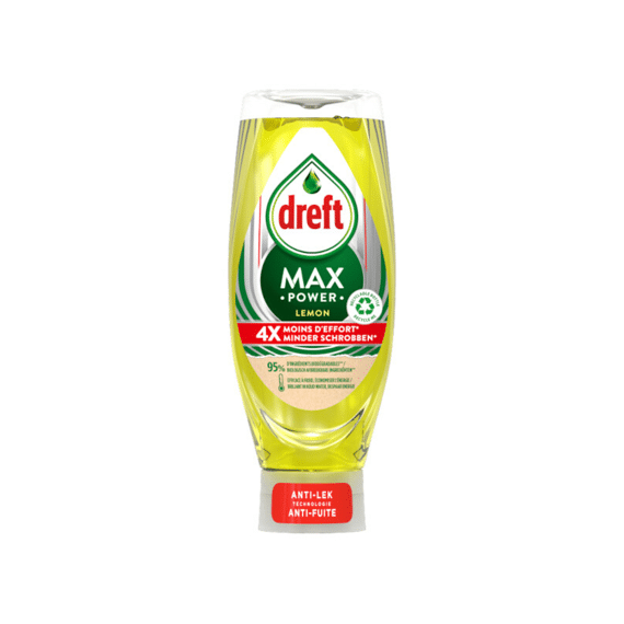 Dreft Afwas Vloeibaar Max Power Lemon 730ml