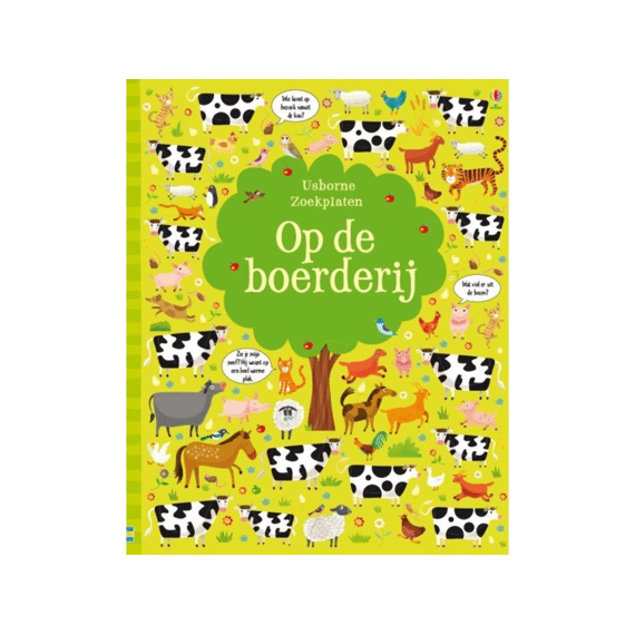 Boek Met 3 Puzzels: Op De Boerderij