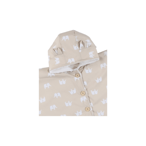 Noukies M&m 25 Poncho Waterproof Beige 6-12m