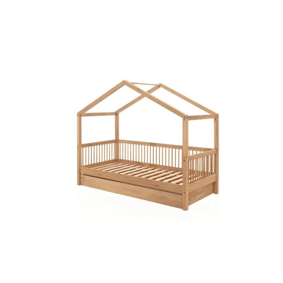 Vipack Forrest Eik Huisbed 90x200 (incl.lattenbodem)