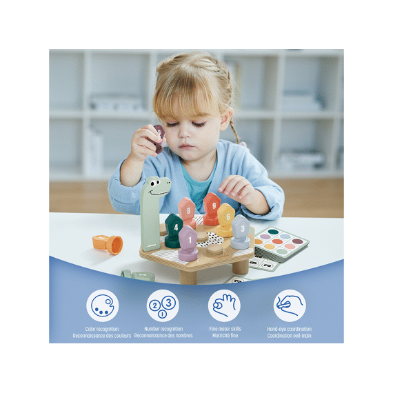 Topbright Happy Dino Twist Cijfers En Kleuren