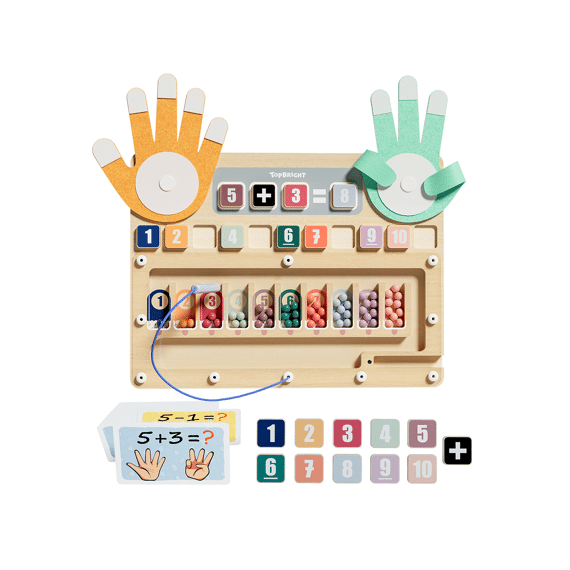 Topbright Wiskundig Spel Cijfers Oefenen Met Vingers En Kralen