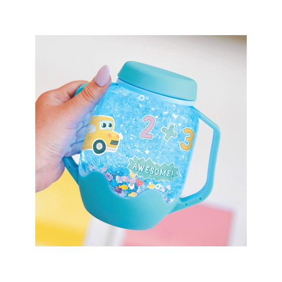Glo Pals Jar Set Blue Abc