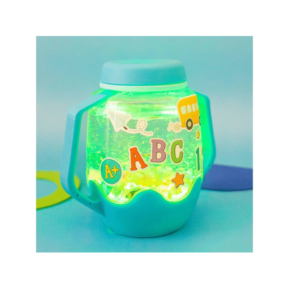 Glo Pals Jar Set Blue Abc
