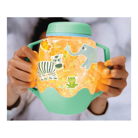 Glo Pals Jar Set Green Zoo