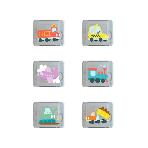 Glo Pals Light Cubes 6 Stuks Auto