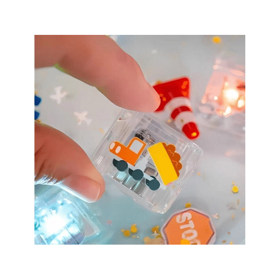 Glo Pals Light Cubes 6 Stuks Auto