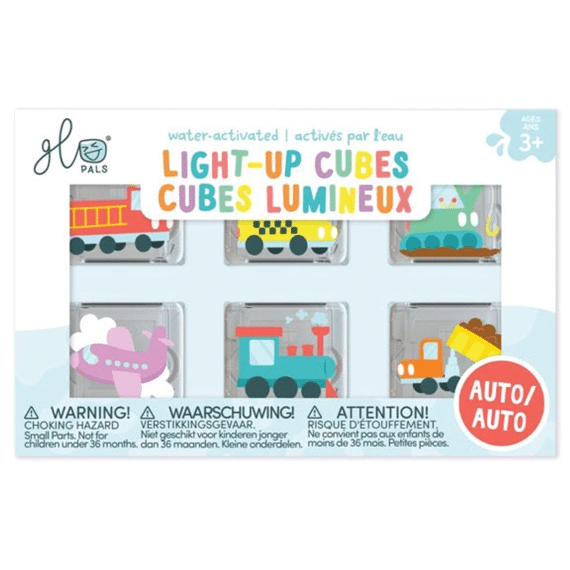 Glo Pals Light Cubes 6 Stuks Auto