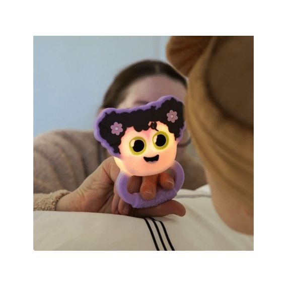Glo Pals Rattle Lumi Purple