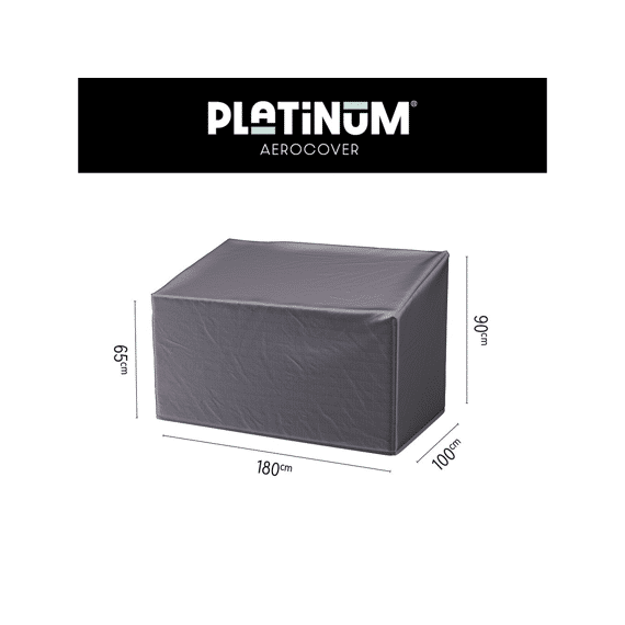 Platinum Aerocover Lounge Zetel Hoge Rug Hoes 180x100x65/90cm
