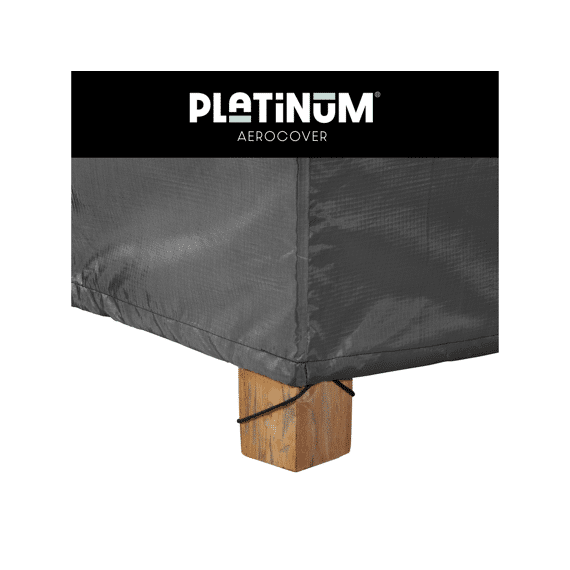 Platinum Aerocover Lounge Zetel Hoge Rug Hoes 220x100x65/90cm