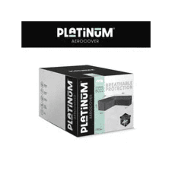Platinum Aerocover Lounge Set Hoge Rug Hoes L-vorm 300x300x100xh65/90cm